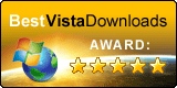 5 Stars from Best Vista Downloads
