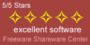 5 Stars of Excellency by Free Shareware Center
