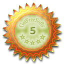 5 Stars from GetFreeSofts.com