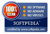 Clean and safe certified by Softpedia.com