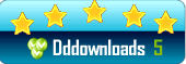 5 Stars from dddownload.com