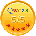 5 Stars from qweas.com.com