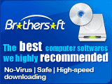 Recommended by brothersoft.com