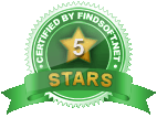 5 Stars from findsoft.net