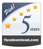 5 Stars from flexdownload.com