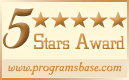5 Stars from programsbase.com
