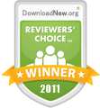 Reviewer's Choice winner from downloadnew.org