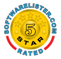 5 Stars from softwarelister.com